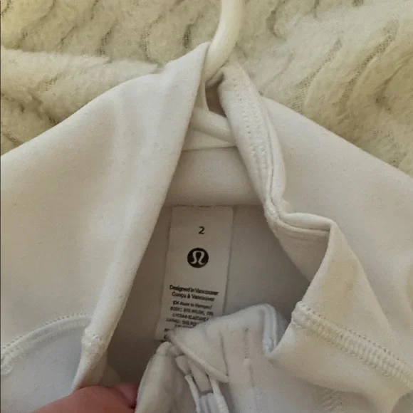 lululemon define jackets size 2 black and white - Picture 5 of 7